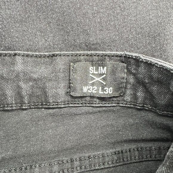 Ring Of Fire Men's Size 32 Black Slim Fit Jeans - Picture 10 of 12